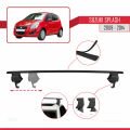 Suzuki Splash 2008-2014 Arası ile Uyumlu ACE-4 Ara Atkı Tavan Barı Siyah 2 Adet