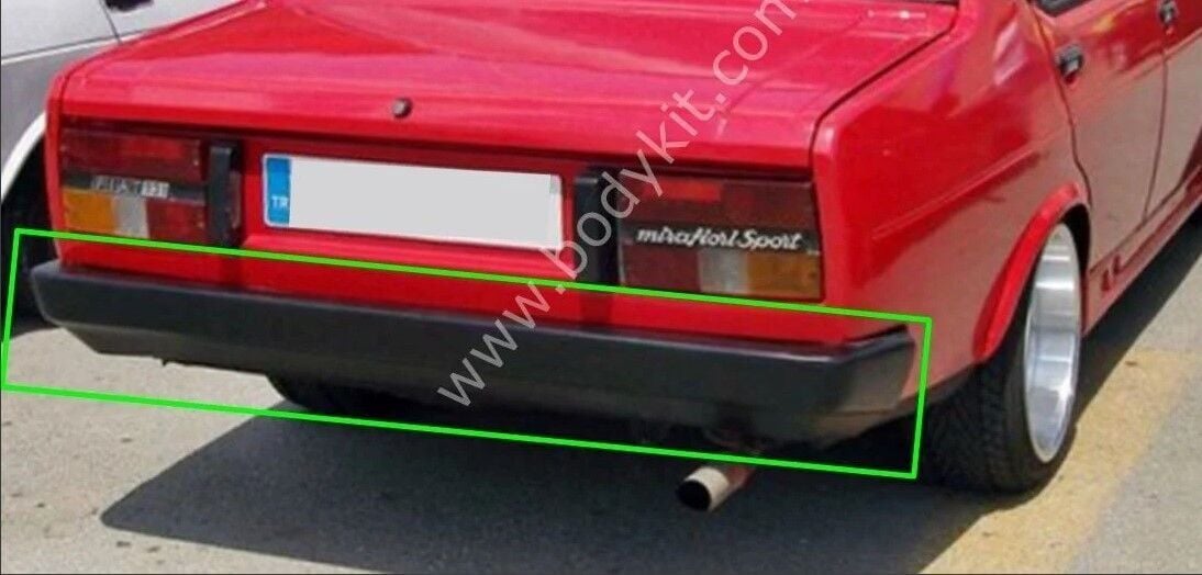 Fiat 131 Mirafiori Uyumlu Yedek Parça Arka Tampon