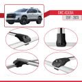 GMC Acadia 2017-2023 Arası ile Uyumlu ACE-1 Ara Atkı Tavan Barı Gri 3 Adet