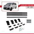 Citroen Jumpy 3 (K0) Space Tourer 2017 ve Sonrası ile Uyumlu BASIC Model Ara Atkı Tavan Barı Siyah 2 Adet