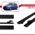 Hyundai Matrix (FC) 2001-2010 Arası ile Uyumlu BASIC Model Ara Atkı Tavan Barı Siyah 2 Adet