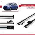 Hyundai Matrix (FC) 2001-2010 Arası ile Uyumlu BASIC Model Ara Atkı Tavan Barı Gri 2 Adet