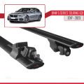 BMW 5 Serisi (G31) Touring 2017-2023 Arası ile Uyumlu HOOK Model Ara Atkı Tavan Barı Siyah 2 Adet