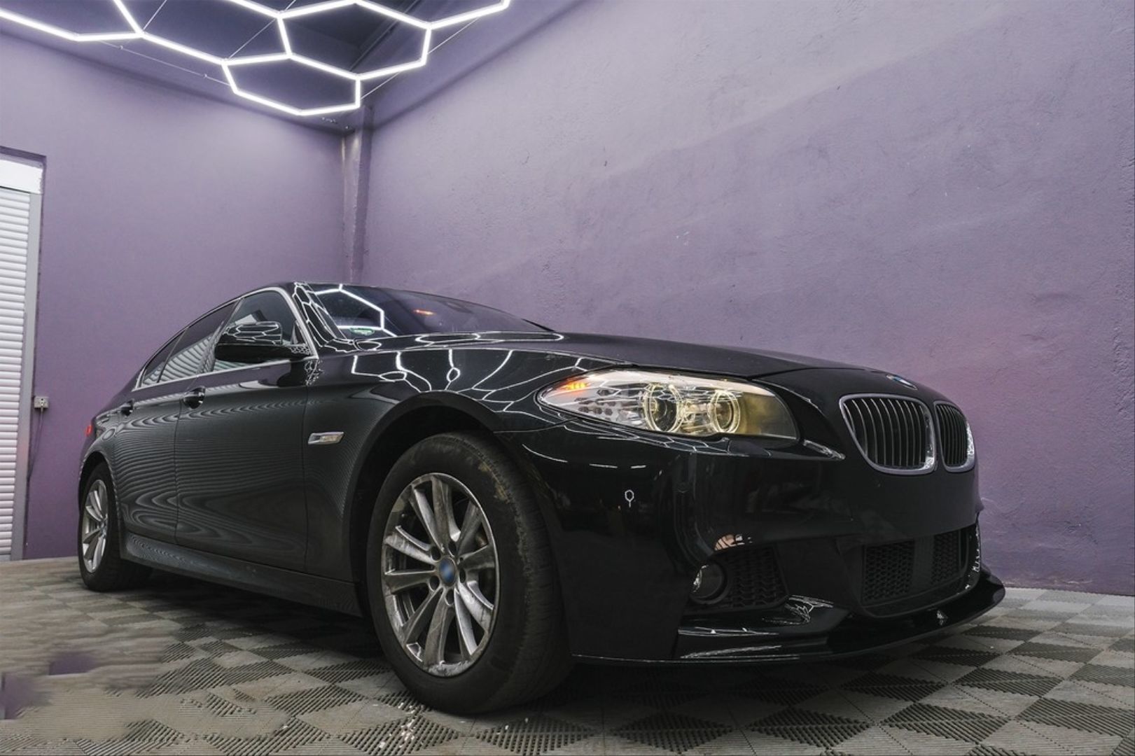 Bmw 5 Serisi F10 MT Uyumlu Ön Lip / Pıano Black