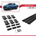 Mitsubishi L200 V 2015-2023 Arası ile Uyumlu FLY Model Ara Atkı Tavan Barı Siyah 3 Adet
