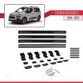 Citroen Berlingo 3 (K9) 2019-2022 Arası ile Uyumlu BASIC Model Ara Atkı Tavan Barı Siyah 3 Adet