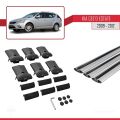 Kia Ceed (ED) SW Post-Facelift 2009-2012 Arası ile Uyumlu FLY Model Ara Atkı Tavan Barı Gri 3 Adet