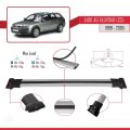 A6 (C5) Allroad 1999-2005 Arası ile Uyumlu FLY Model Ara Atkı Tavan Barı Gri 2 Adet