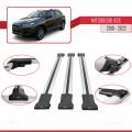 Mitsubishi ASX (GA) 2010-2022 Arası ile Uyumlu FLY Model Ara Atkı Tavan Barı Gri 3 Adet