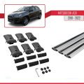 Mitsubishi ASX (GA) 2010-2022 Arası ile Uyumlu FLY Model Ara Atkı Tavan Barı Gri 3 Adet