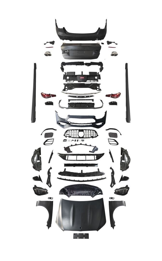W212 (2009-2013) İçin 2020+ W213 E63 Görünüm Full Facelift Body Kit