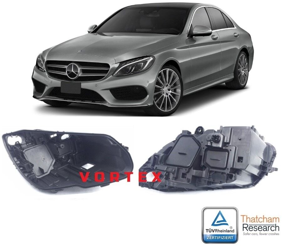 Mercedes C Serisi W205 Ön Far Kasası Sağ 2014 Sonrası Uyumlu