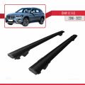 BMW X1 (F48) 2016-2022 Arası ile Uyumlu HOOK Model Ara Atkı Tavan Barı Siyah 2 Adet