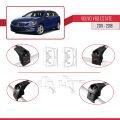 Volvo V60 2011-2018 Arası ile Uyumlu ACE-2 Ara Atkı Tavan Barı Gri 2 Adet