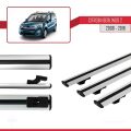 Citroen Berlingo 2 (B9) 2008-2018 Arası ile Uyumlu BASIC Model Ara Atkı Tavan Barı Gri 3 Adet