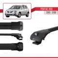 Pontiac Vibe 2003-2008 Arası ile Uyumlu ACE-1 Ara Atkı Tavan Barı Siyah 3 Adet