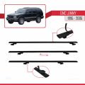 GMC Jimmy 1995-2005 Arası ile Uyumlu BASIC Model Ara Atkı Tavan Barı Siyah 2 Adet