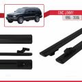 GMC Jimmy 1995-2005 Arası ile Uyumlu BASIC Model Ara Atkı Tavan Barı Siyah 2 Adet