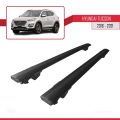 Hyundai Tucson 3 (TL) 2016-2021 Arası ile Uyumlu HOOK Model Ara Atkı Tavan Barı Siyah 2 Adet