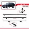 GMC Jimmy 1995-2005 Arası ile Uyumlu BASIC Model Ara Atkı Tavan Barı Gri 2 Adet