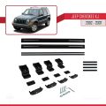 Jeep Cherokee 3 (KJ) 2002-2007 Arası ile Uyumlu BASIC Model Ara Atkı Tavan Barı Siyah 2 Adet