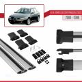 Alfa Romeo 156 (T932) SW 2000-2006 Arası ile Uyumlu FLY Model Ara Atkı Tavan Barı Gri 2 Adet