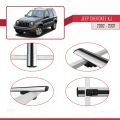 Jeep Cherokee 3 (KJ) 2002-2007 Arası ile Uyumlu BASIC Model Ara Atkı Tavan Barı Gri 2 Adet