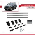 Jeep Cherokee 3 (KJ) 2002-2007 Arası ile Uyumlu BASIC Model Ara Atkı Tavan Barı Gri 2 Adet