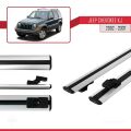 Jeep Cherokee 3 (KJ) 2002-2007 Arası ile Uyumlu BASIC Model Ara Atkı Tavan Barı Gri 2 Adet