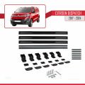 Citroen Dispatch (K0) 2017 ve Sonrası ile Uyumlu BASIC Model Ara Atkı Tavan Barı Siyah 3 Adet