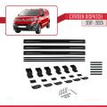 Citroen Dispatch (K0) 2017 ve Sonrası ile Uyumlu BASIC Model Ara Atkı Tavan Barı Siyah 3 Adet