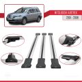 Mitsubishi Airtrek 2001-2008 Arası ile Uyumlu FLY Model Ara Atkı Tavan Barı Gri 3 Adet