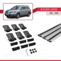 Mitsubishi Airtrek 2001-2008 Arası ile Uyumlu FLY Model Ara Atkı Tavan Barı Gri 3 Adet
