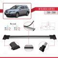 Mitsubishi Airtrek 2001-2008 Arası ile Uyumlu FLY Model Ara Atkı Tavan Barı Gri 3 Adet