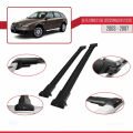 Alfa Romeo 156 (T932) Crosswagon 2003-2007 Arası ile Uyumlu FLY Model Ara Atkı Tavan Barı Siyah 2 Adet