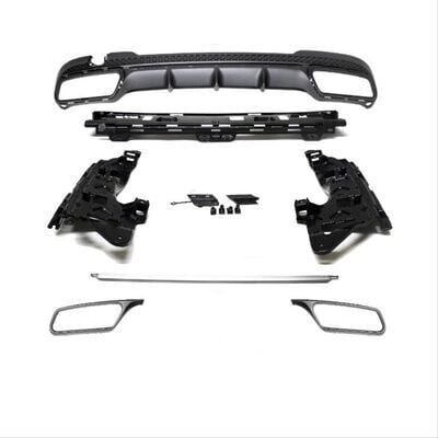 Mercedes W212 E63 Uyumlu Yedek Parça Amg Makyajlı Kasa Difüzör Egzoz Seti