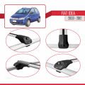 Fiat Idea 2003-2012 Arası ile Uyumlu ACE-1 Ara Atkı Tavan Barı Gri 3 Adet