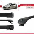 Peugeot 207 SW 2006-2014 Arası ile Uyumlu ACE-1 Ara Atkı Tavan Barı Siyah 3 Adet