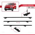 Citroen Dispatch (K0) 2017 ve Sonrası ile Uyumlu BASIC Model Ara Atkı Tavan Barı Siyah 2 Adet