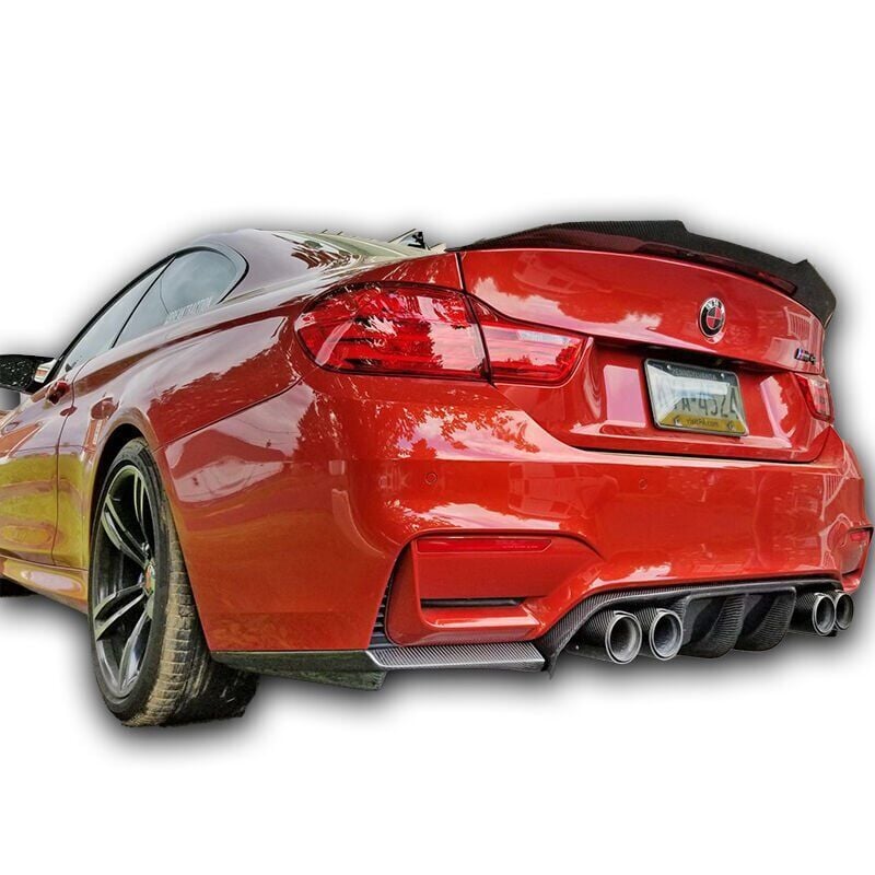 Bmw F80 M3 2012-2018 Uyumlu Yedek Parça Vorsteiner Difüzör + Köşe Flaplar