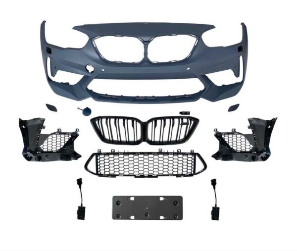 BMW 1 Serisi F20 (LCI) 2015-2018 M2C Ön Tampon Panjur Seti