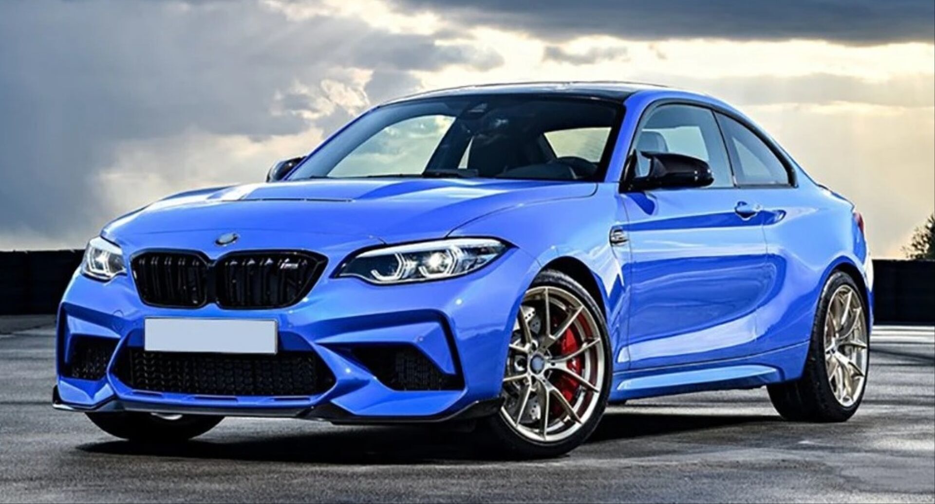 BMW 1 Serisi F20 (LCI) 2015-2018 M2C Ön Tampon Panjur Seti