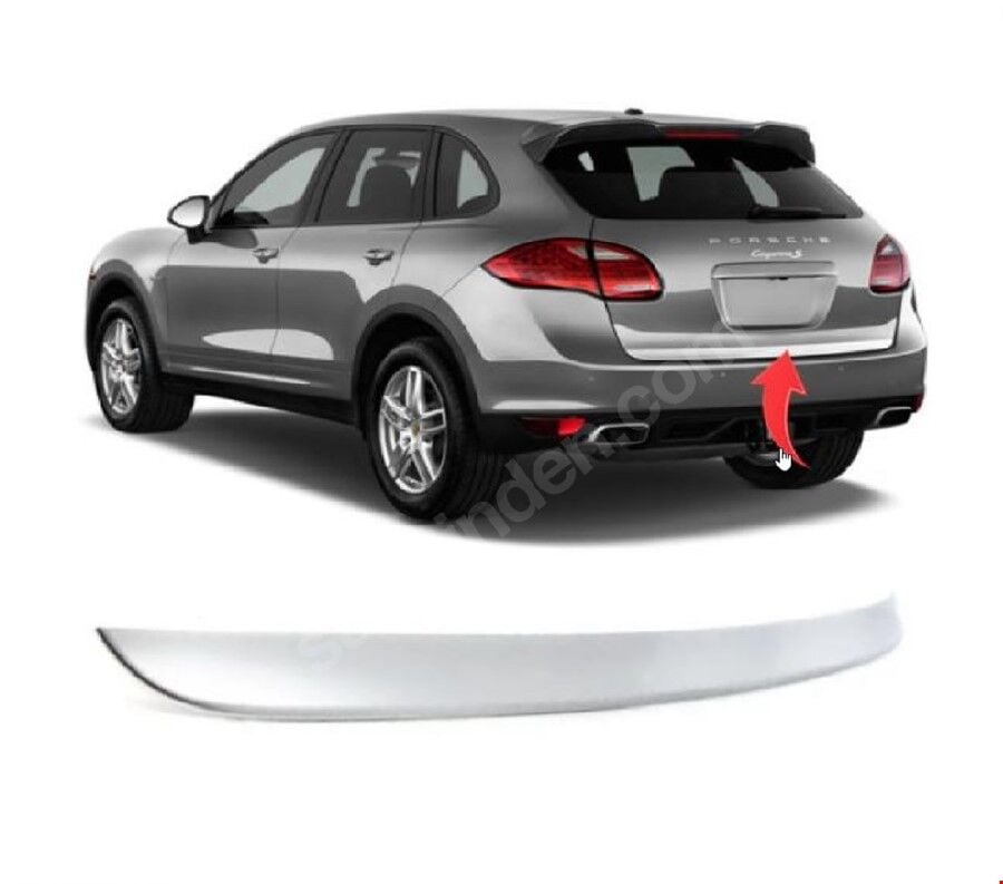 Porsche Cayenne Bagaj Kromu 2011 Sonrası Uyumlu