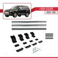 Ford Escape 2008-2012 Arası ile Uyumlu BASIC Model Ara Atkı Tavan Barı Gri 2 Adet