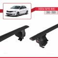 Skoda Rapid (NH1) 2012-2019 Arası ile Uyumlu ACE-4 Ara Atkı Tavan Barı Siyah 2 Adet