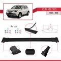 Acura MDX (YD2) 2007-2013 Arası ile Uyumlu FLY Model Ara Atkı Tavan Barı Siyah 2 Adet