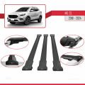MG ZS 2018-2024 Arası ile Uyumlu FLY Model Ara Atkı Tavan Barı Siyah 3 Adet