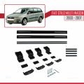 Fiat Stilo Multi Wagon 2003-2007 Arası ile Uyumlu BASIC Model Ara Atkı Tavan Barı Siyah 2 Adet