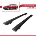 Ford Focus 3 (C346) SW 2011-2018 Arası ile Uyumlu HOOK Model Ara Atkı Tavan Barı Siyah 2 Adet