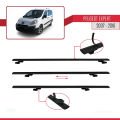 Peugeot Expert 2 2007-2016 Arası ile Uyumlu BASIC Model Ara Atkı Tavan Barı Siyah 3 Adet